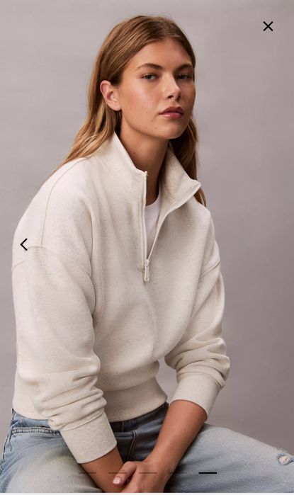 Calvin Klein флисовая толстовка с застежкой-молнией, M