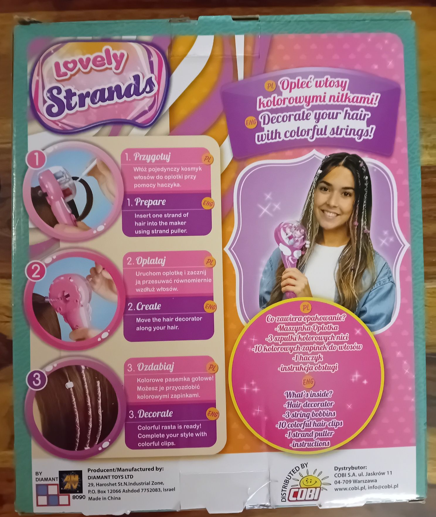 COBI Oplotka Do Włosów LOVELY STRANDS Maker