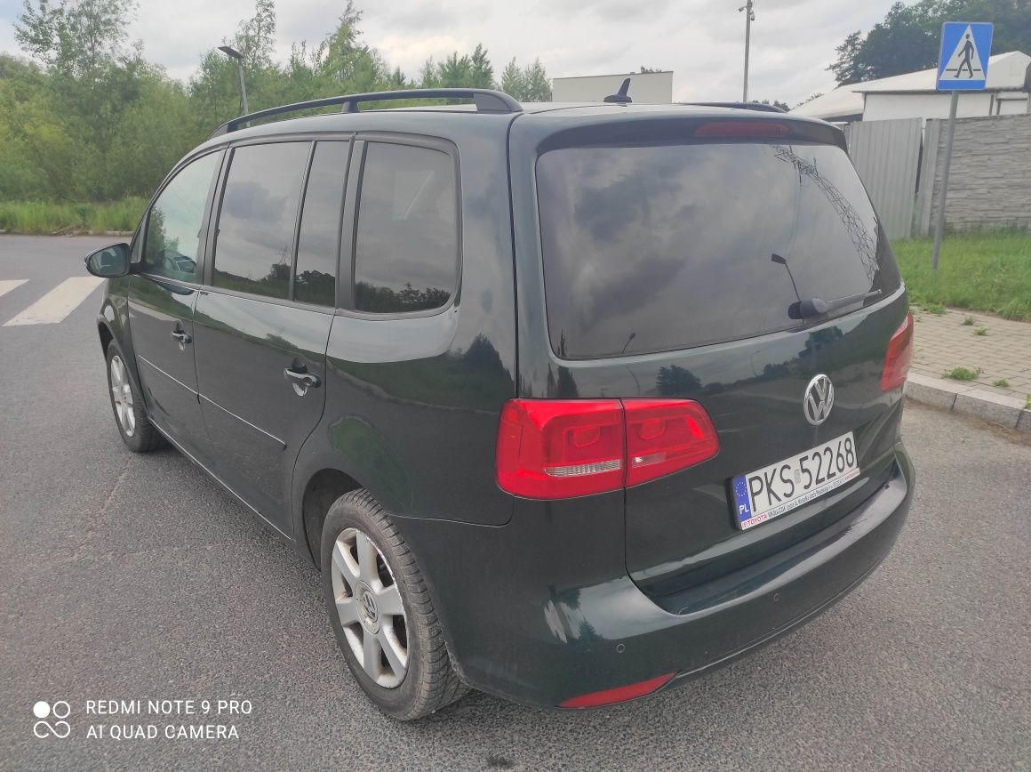 Volkswagen Touran 2012manual ważne opłaty 7osobowy mały przebieg 140km