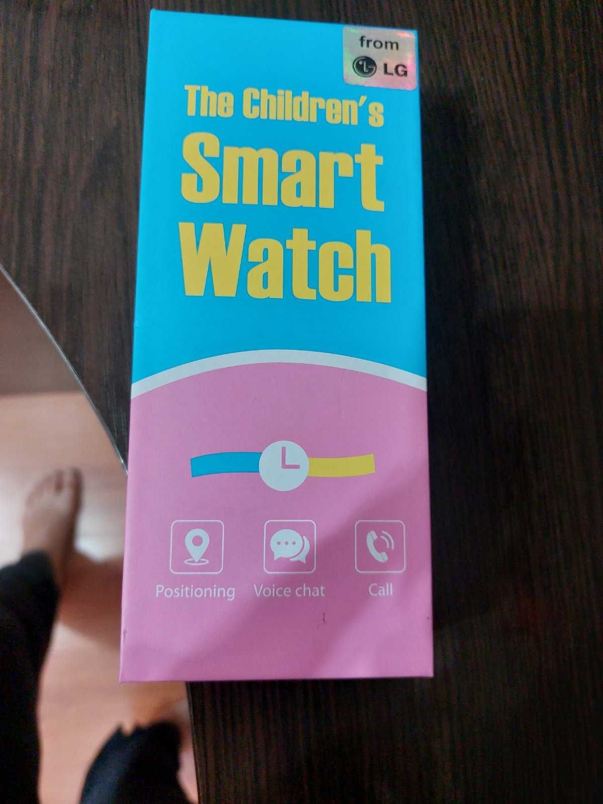 Детские смарт-часы с сим картой y92 from LG Pink