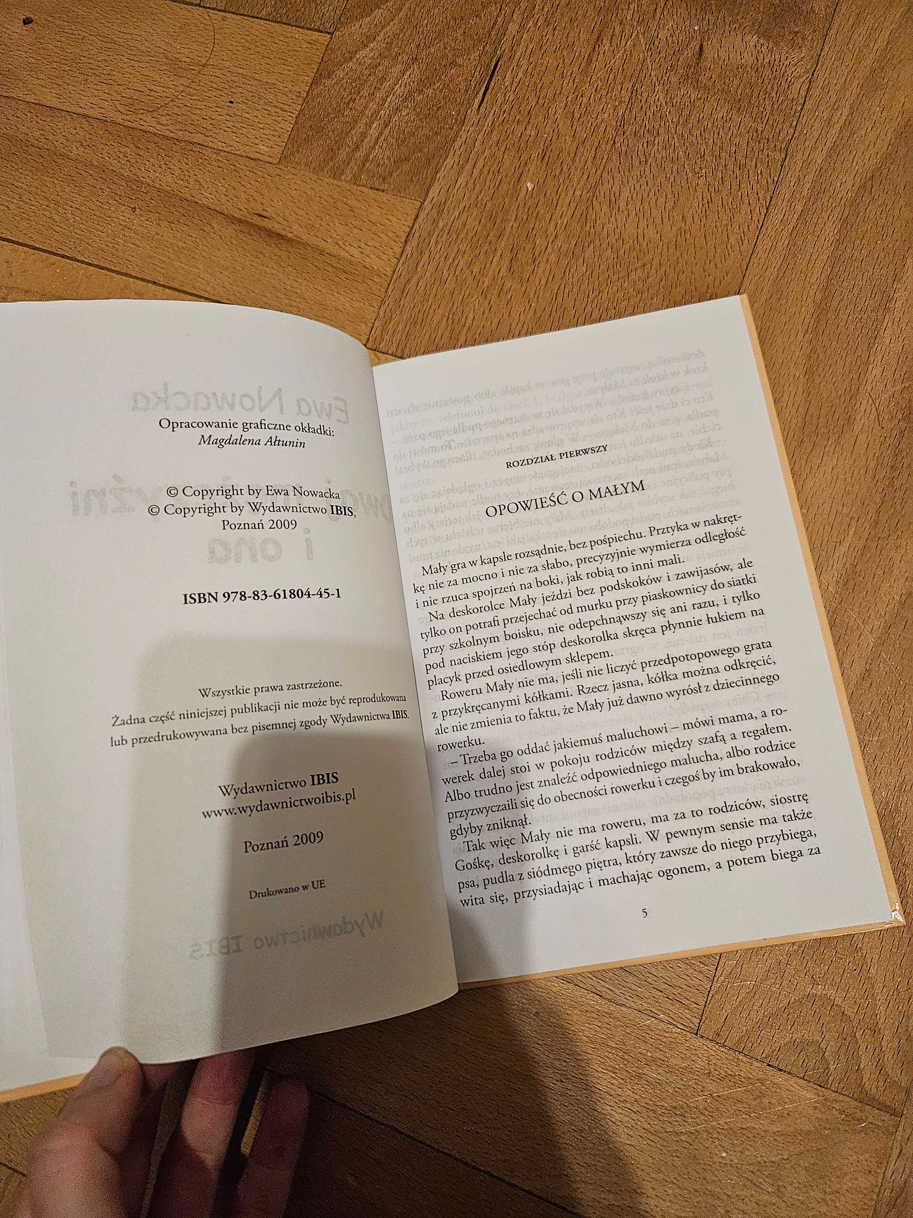 Dwaj mężczyźni i ona Ewa Nowacka Książka