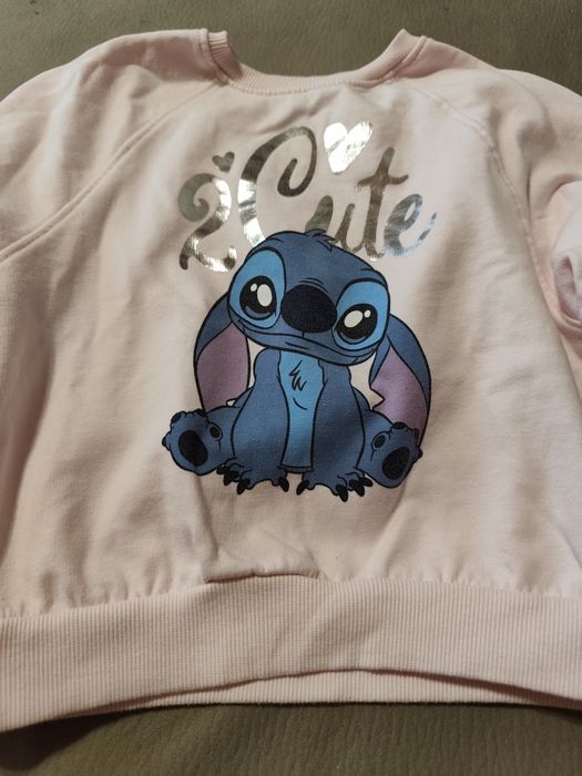 Bluza dziewczęca 122 bluza dresowa 122 Stitch