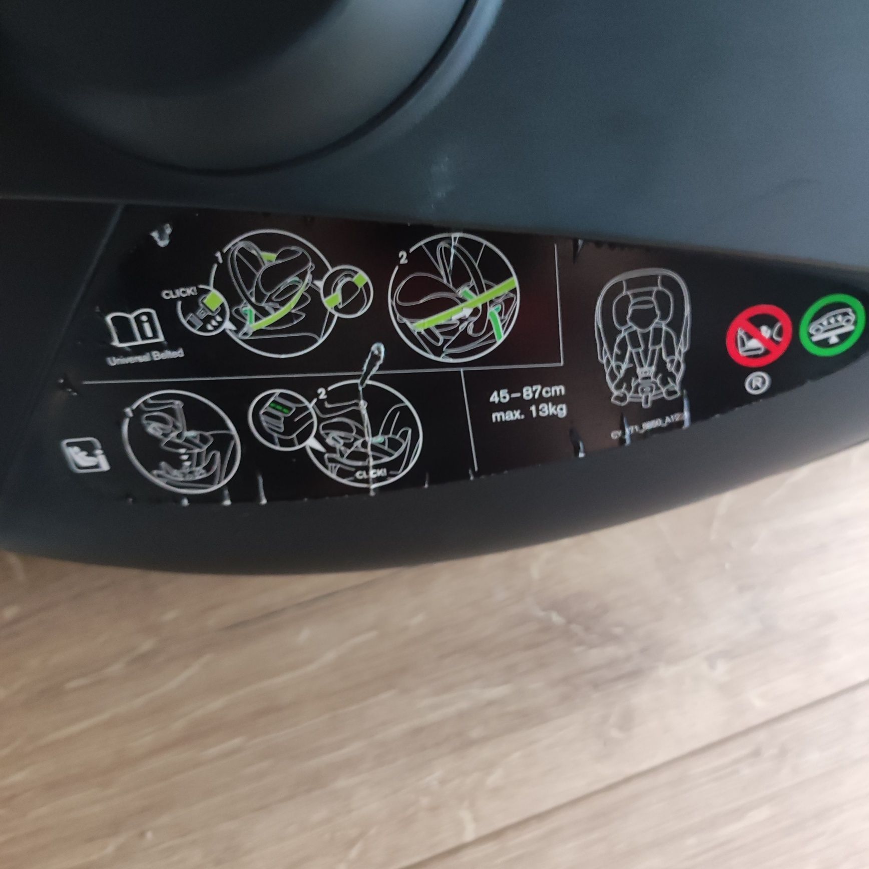 Fotelik cybex cloude z i size
