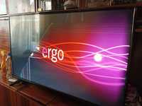 Ergo led TV 43 модель LE43CT2000AK б.у разбит экран.