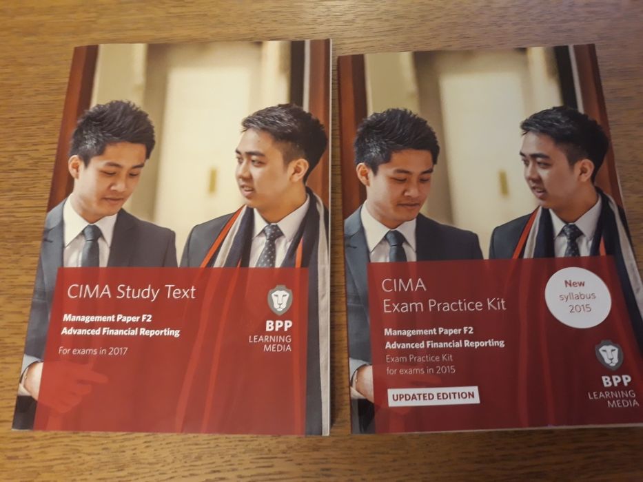 CIMA F2 BPP Study Text i Practice kit