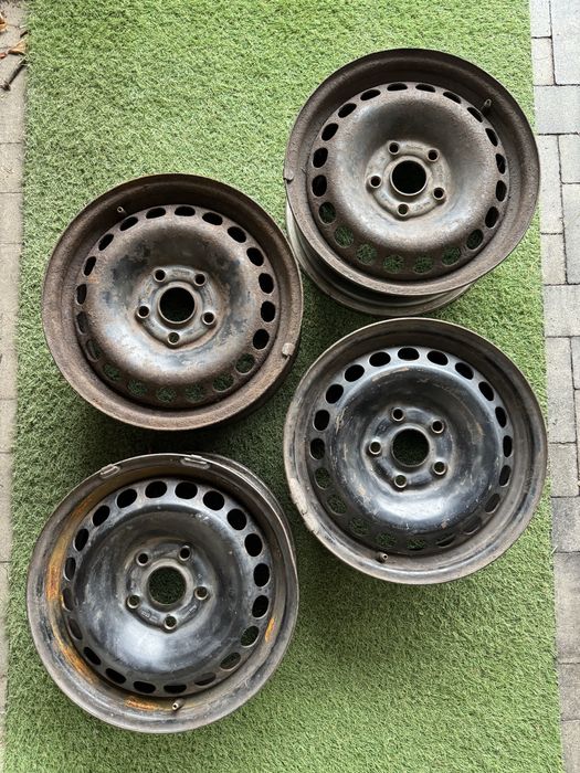 Диски металеві r15 5x112 6Jx15 H2 ET45 VW Audi Skoda Seat штамповки