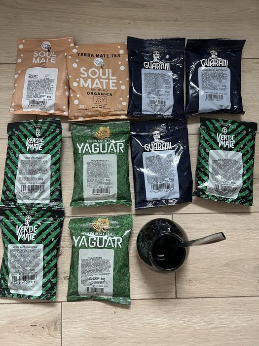 Matero bombilla yerba mate zestaw startowy