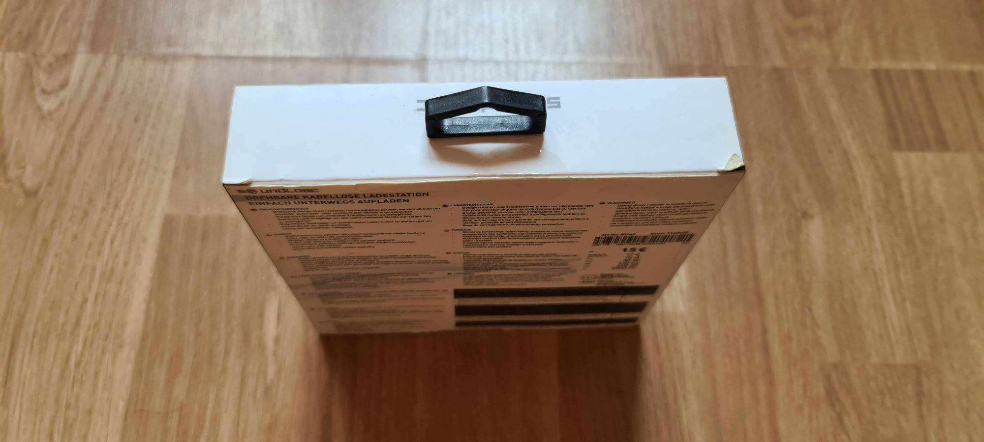 Ładowarka indukcyjna Soundlogic do telefonu, Nowa