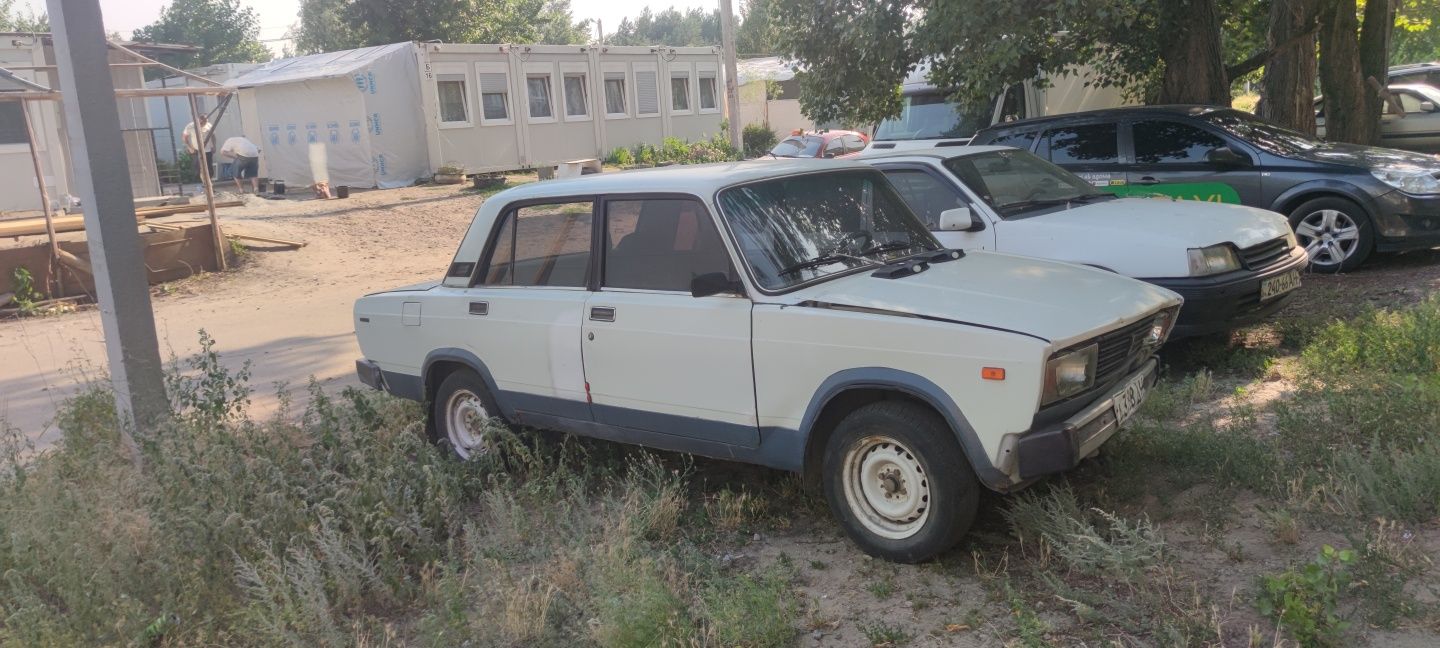 Ваз 2105 после дтп на ходу