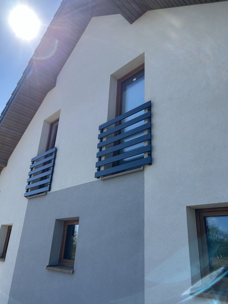 Balkon francuski  balustrady