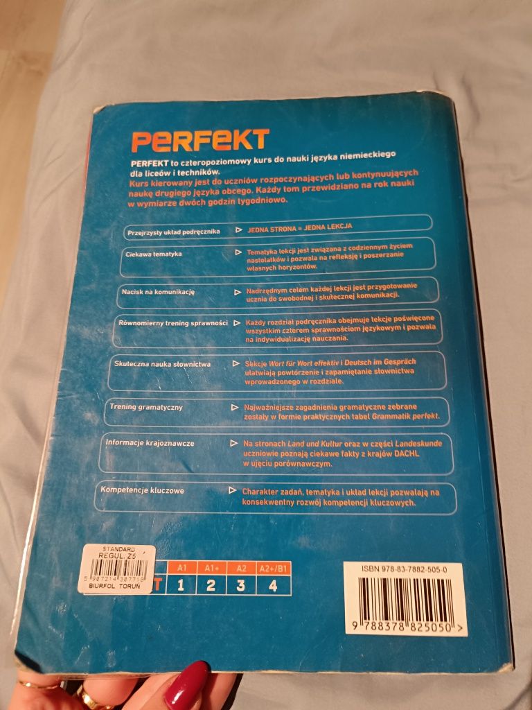 Perfekt 1 podręcznik do języka niemieckiego. Liceum i technikum