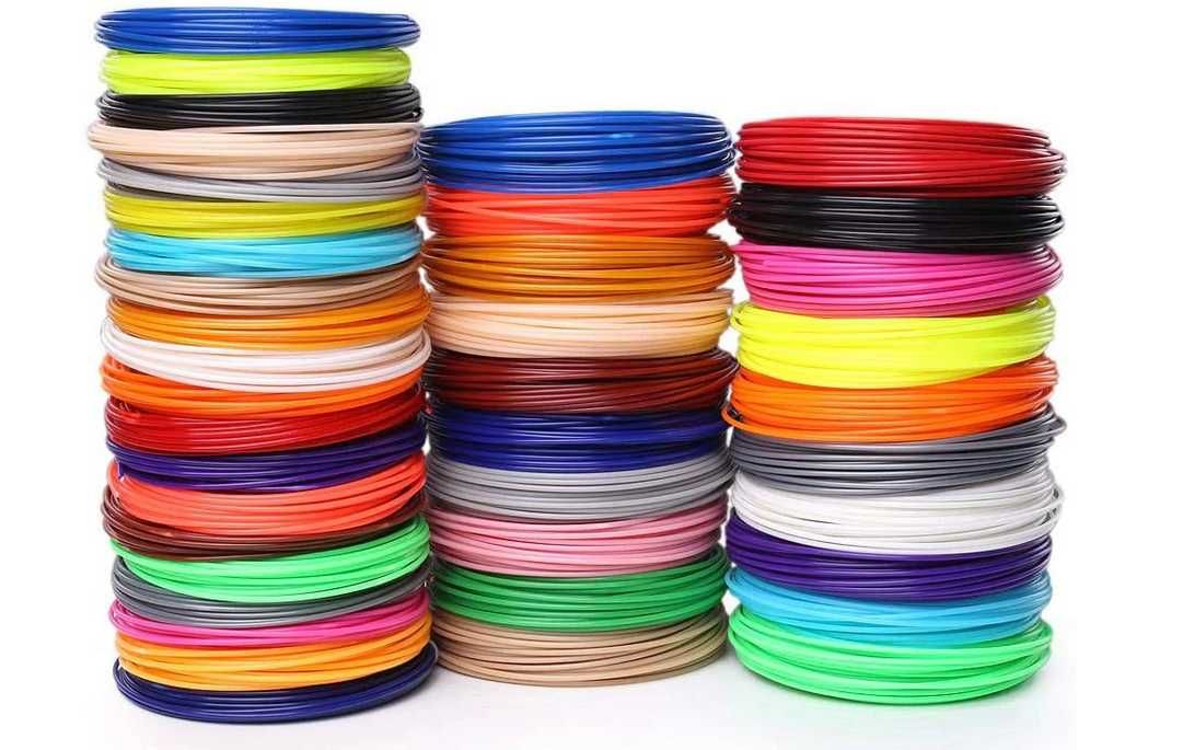 Wkłady do długopisu 3D / filament 100 m / 20 różnych kolorów po 5m
