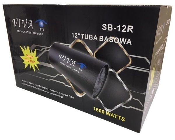 Skrzynia basowa Subwoofer aktywny SB-12R VIVA TUBA