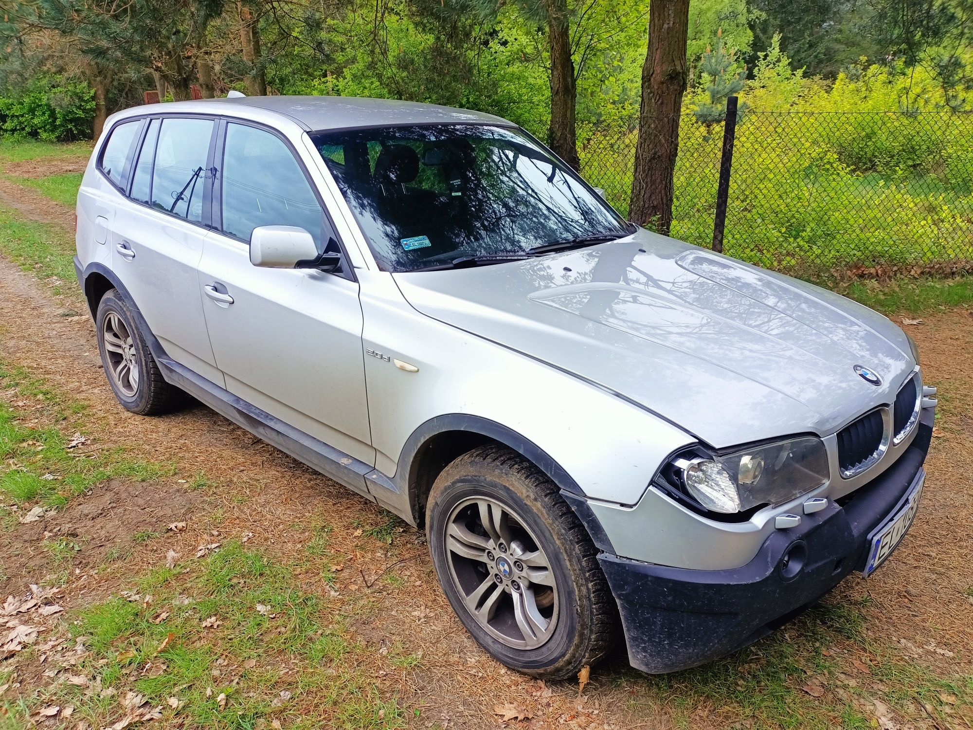 BMW X3 E83 2.0d X-Drive  Sprawny Bez prawa rejestracji