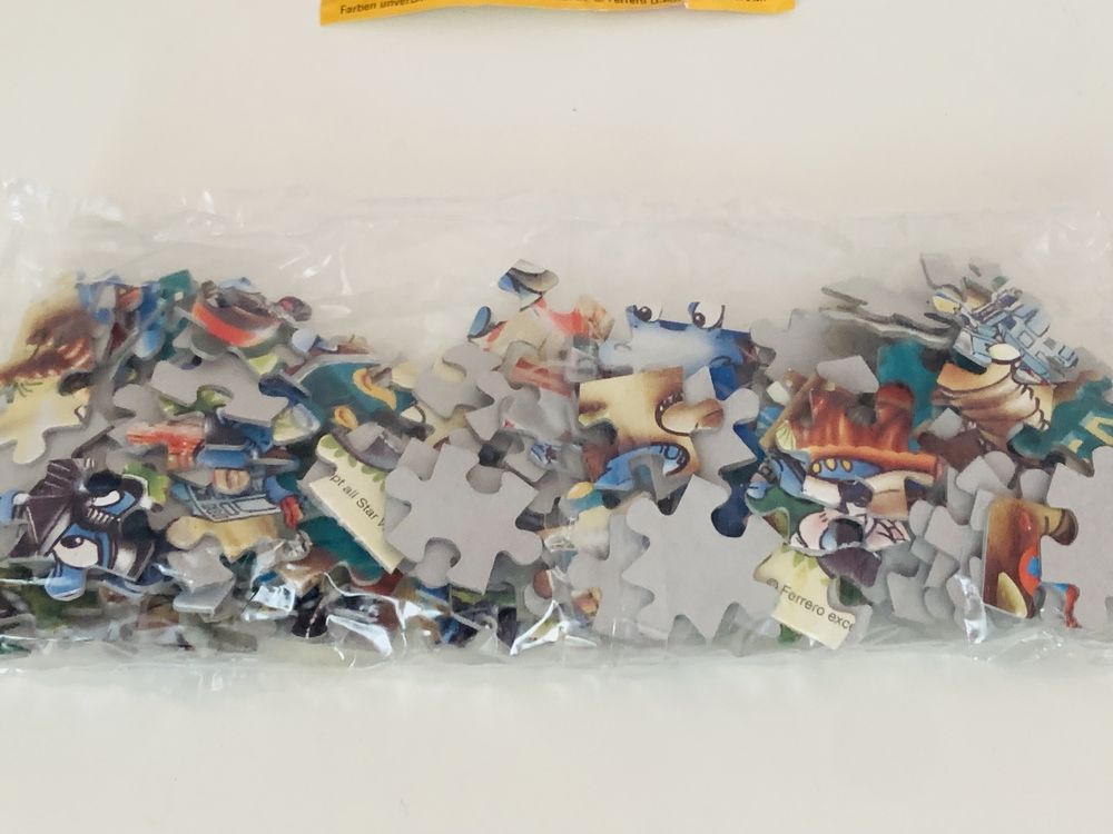 Puzzle Kinder Niespodzianka Maxi Hipperium, Hipopotamy Star Wars