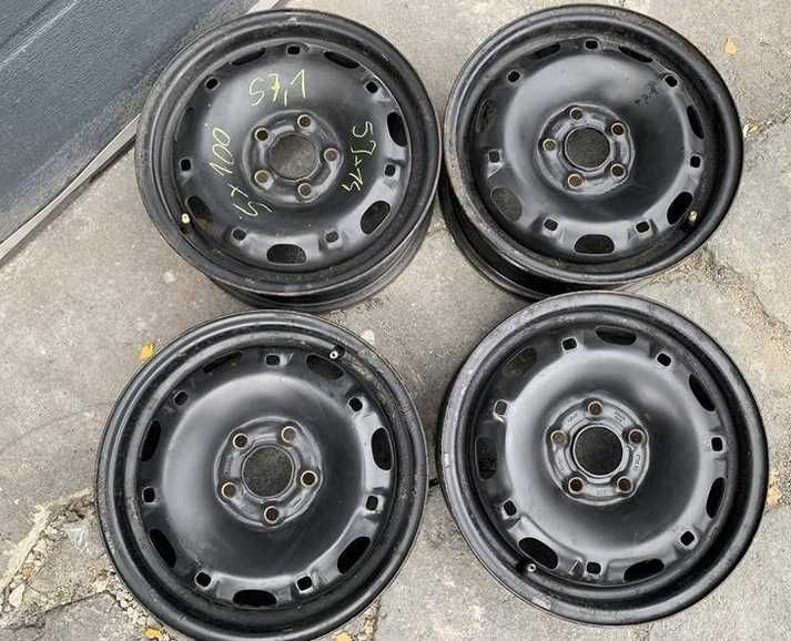 Felgi stalowe vw 6Jx15 5x100 ET38 Audi A3 Seat VW wysyłka