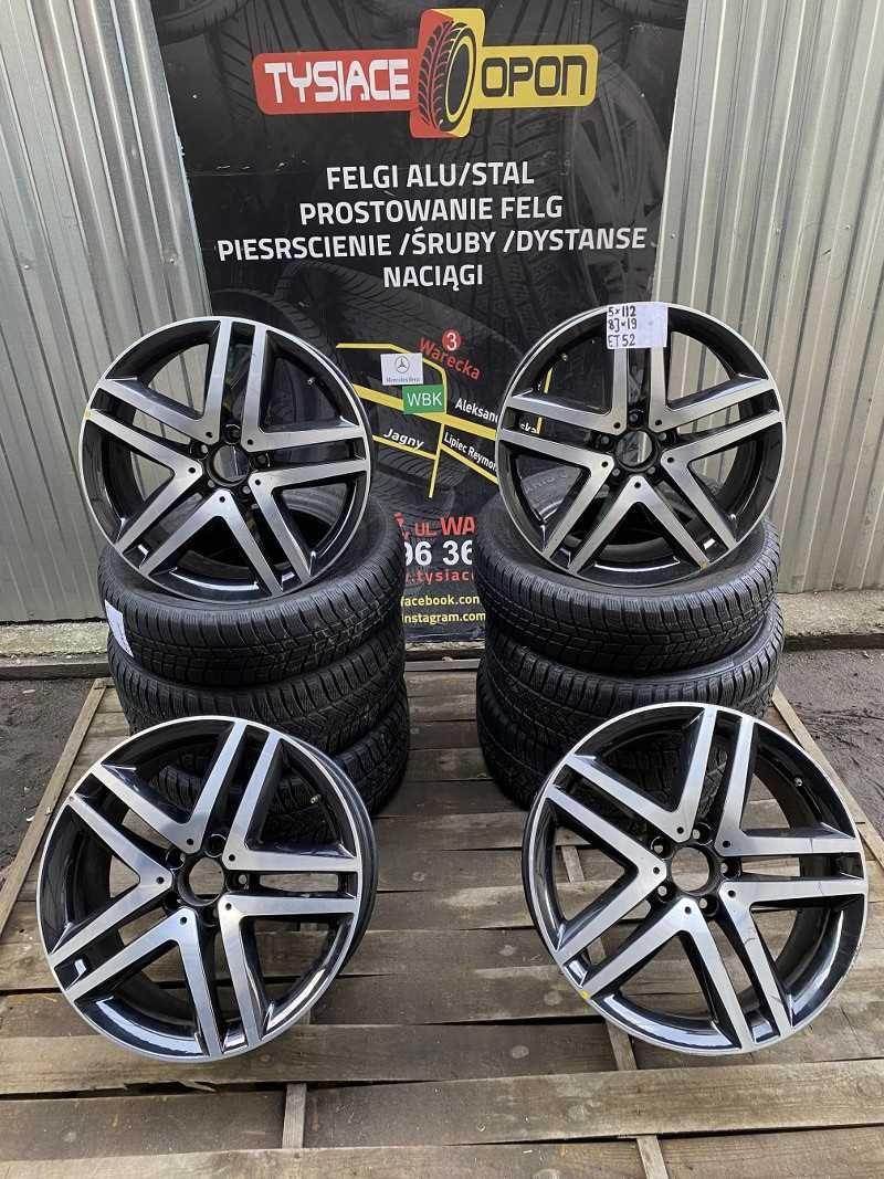 Alufelgi Mercedes C E S CLS 5x112 19'' ET52 8J Montaż Gratis !