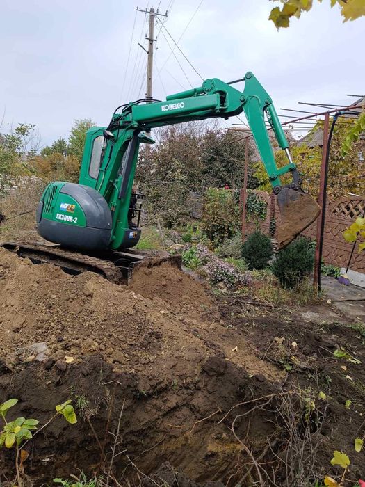 Надаємо послуги міні екскаватора с функцією крана