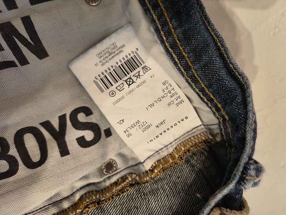 Męskie jeansy Baldessarini Jack No16501 W33 L34