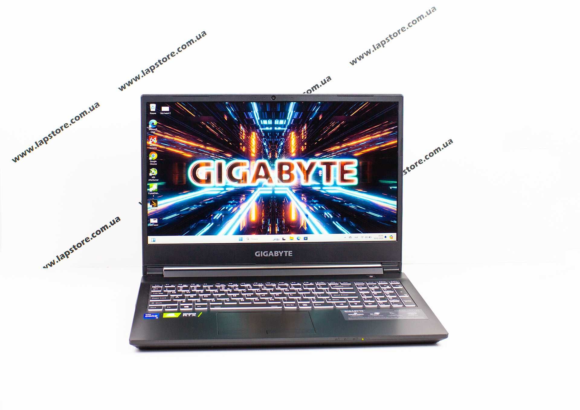 Gigabyte G5 GD Core i5-11400H/ RAM 16 Gb/ SSD 256 Gb+HDD 2 Tb/ 15.6″