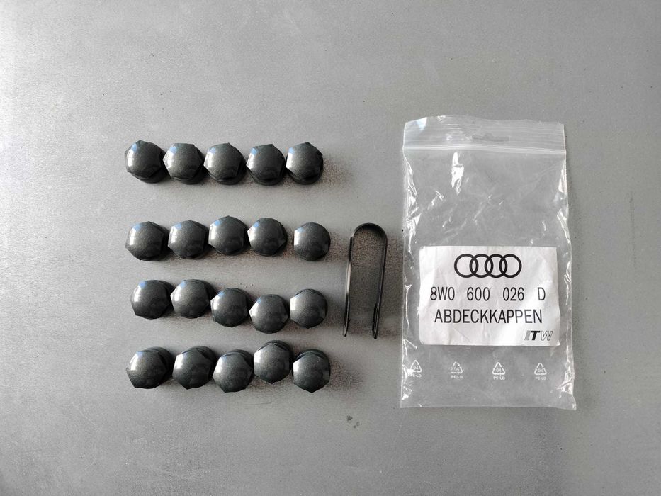Tampas para parafusos de roda Audi (original)