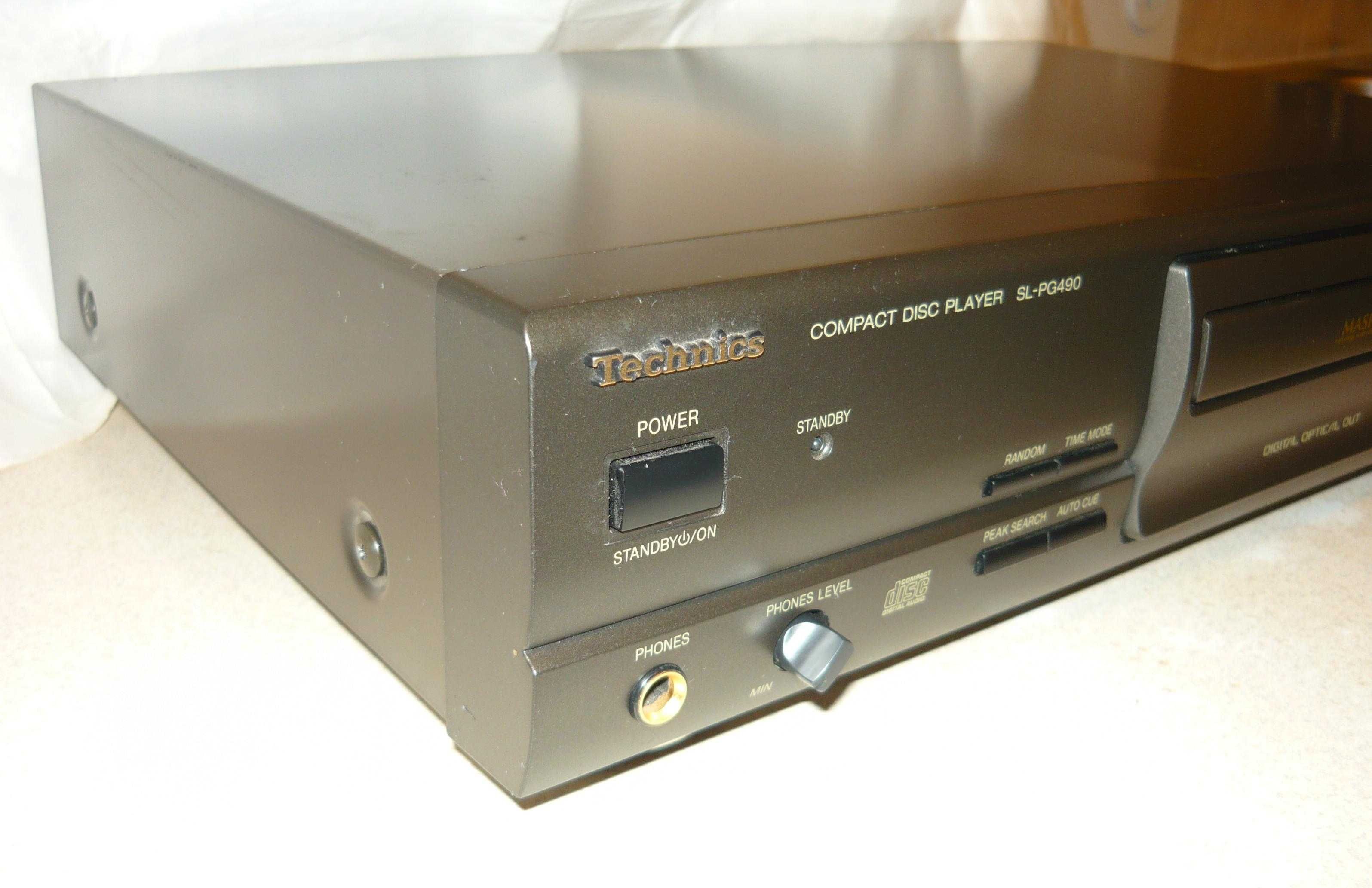 Technics SL-PG490 compact disk BDB odtwarzacz NOWY LaseR SL 490 CD