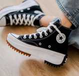 Converse damskie czarne za kostkę modne trampki oryginalne 36-40
