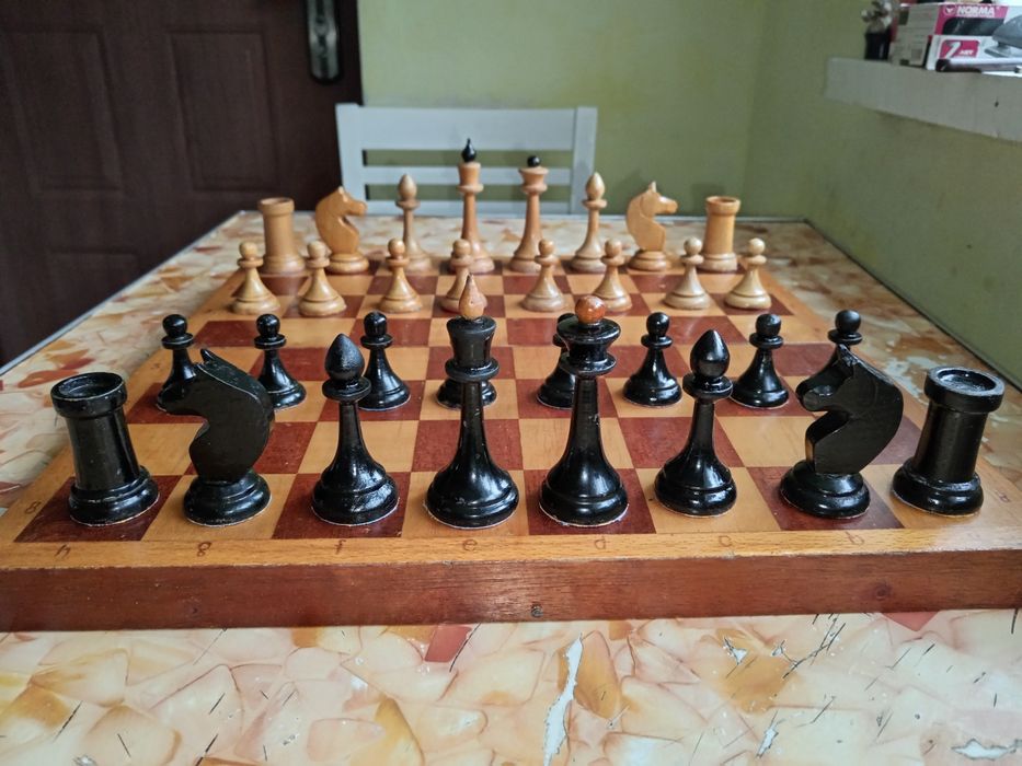 Шахмати радянські , дошка 40х40 см