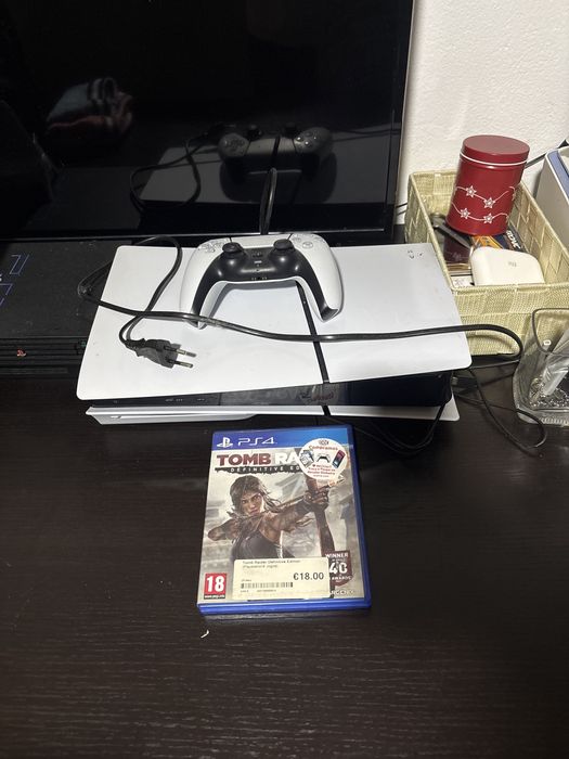 Ps5 com caixa original e jogo (ler descrição)