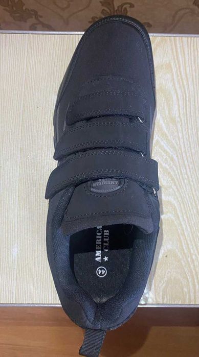 Кросівки чорні ТМ American Clab  весняно-осінні