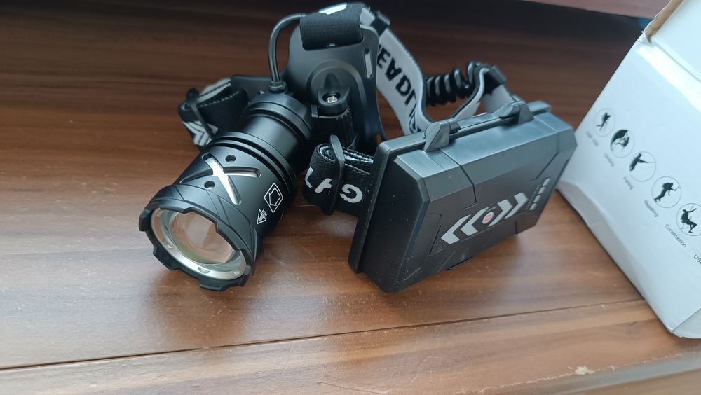 Lanterna led cabeça