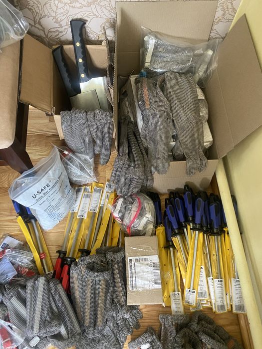 Інструмент мясника обвальщика розроблювача кольчуга точилка мусат