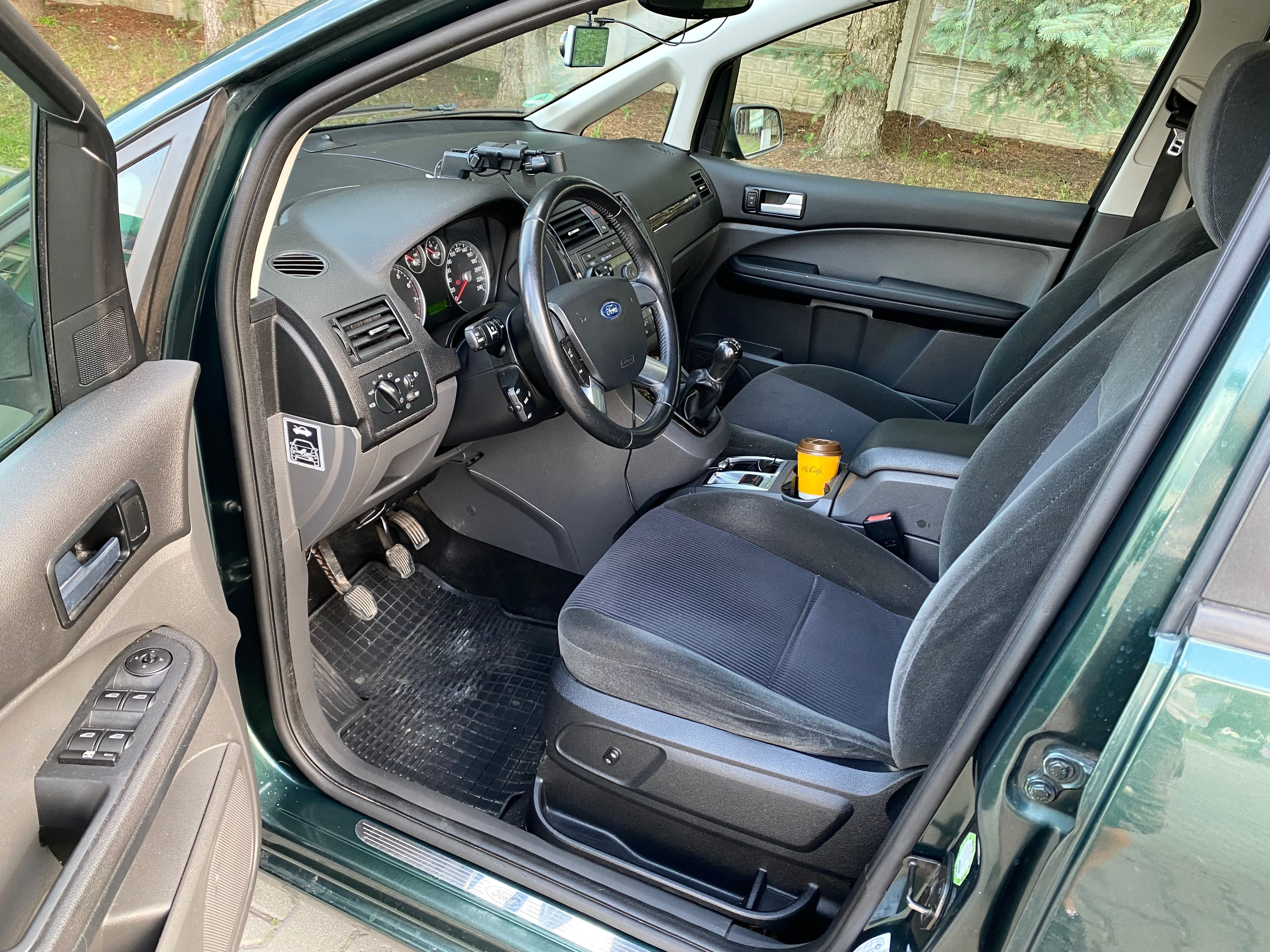 Ford C-MAX 1.8 benzyna, GHIA, mocno doinwestowany, nowe opony, kamera
