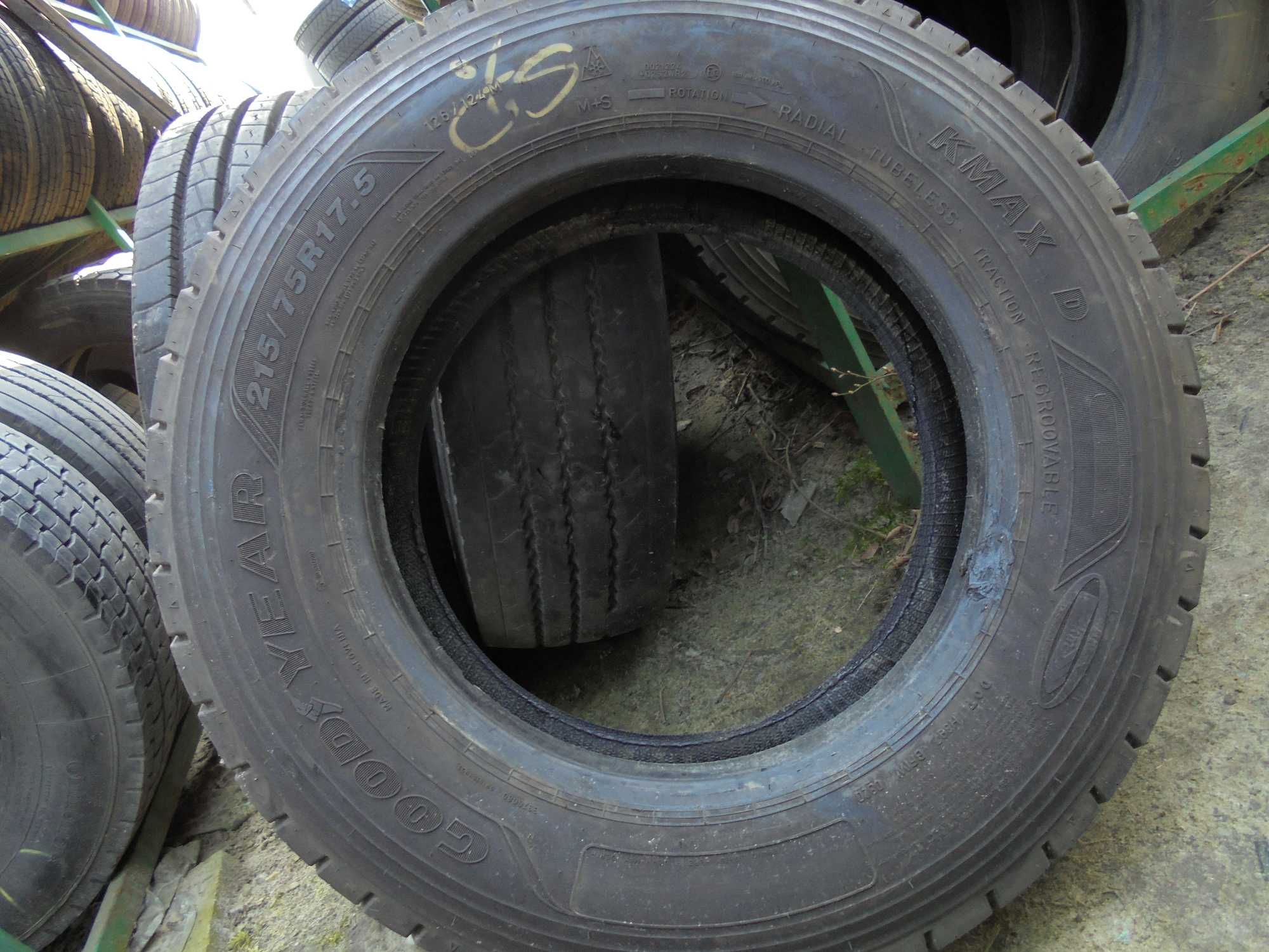 opona 215/75R17.5 Goodyear KMAX D (480 netto)