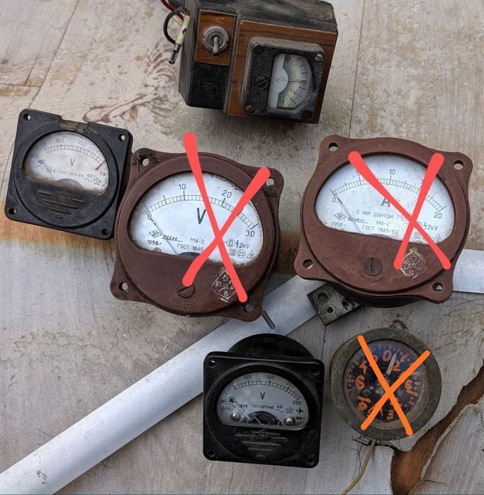 Вольтметры амперметры