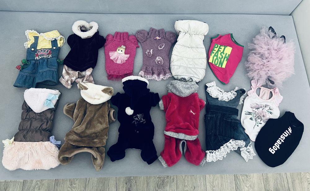 Комбинезон куртка жилет кофта платье одежда  для собак pet fashion
