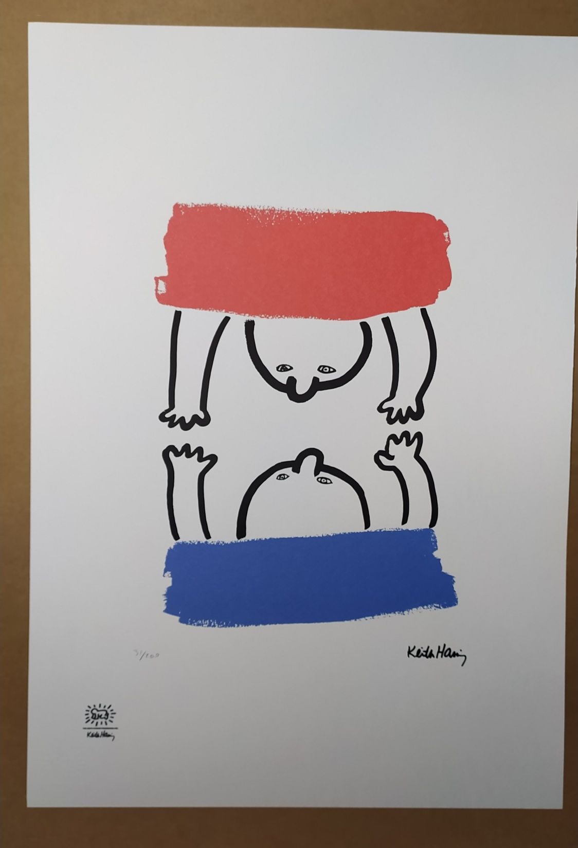 Litografia Keith Haring