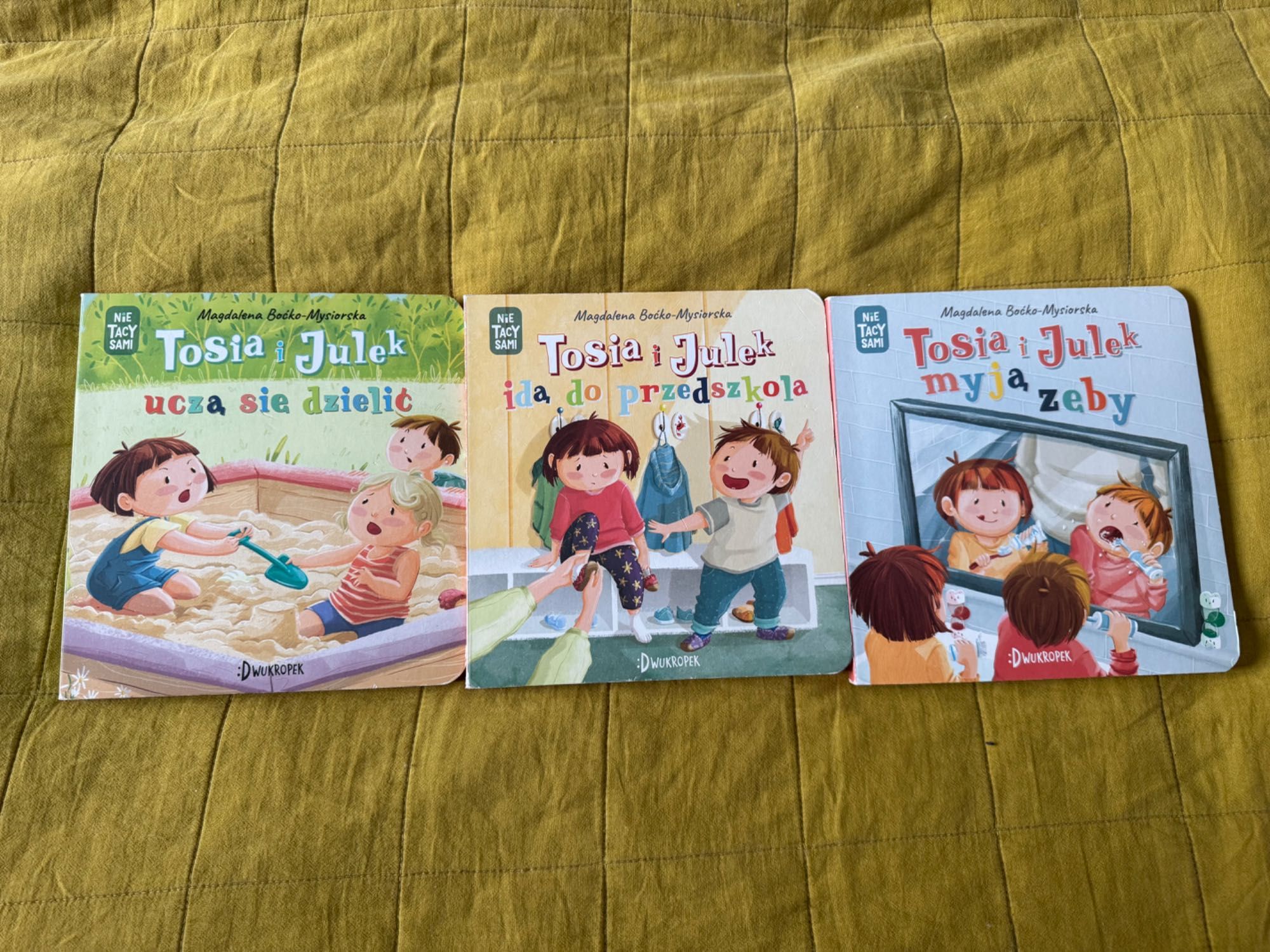 Książeczki z serii Tosia i Julek