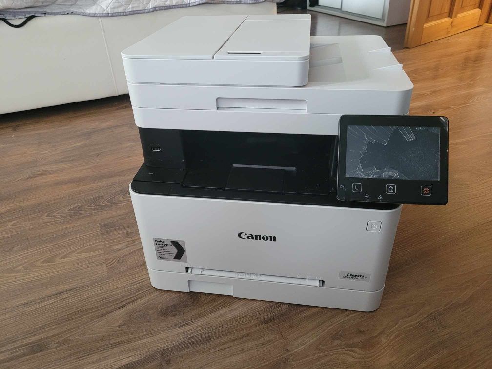 Drukarka Canon i-sensys MF643Cdw - uszkodzony wyświetlacz!