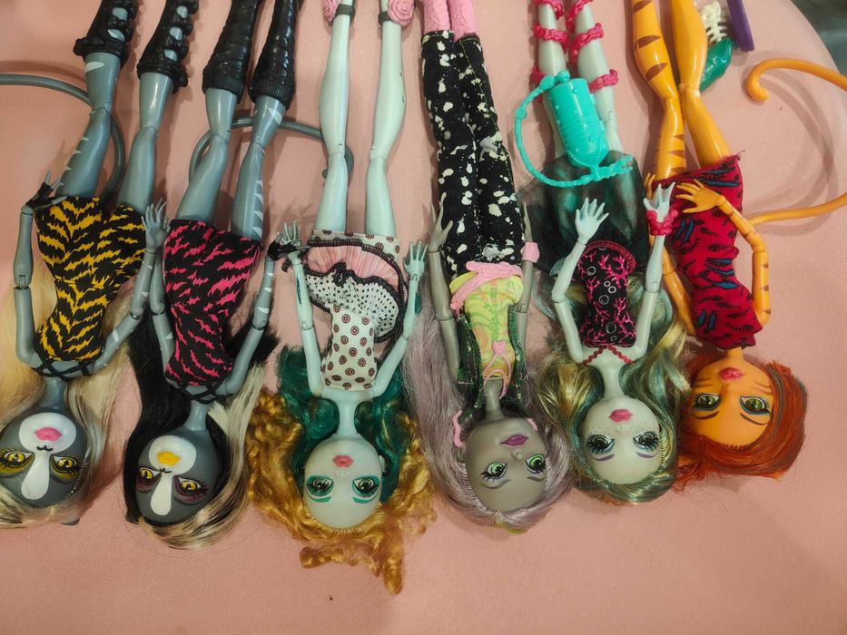 Куклы Дракулаура,Эбби,Спектра, Клеолей,Кетти,Гулия,Торалей,фрэнки