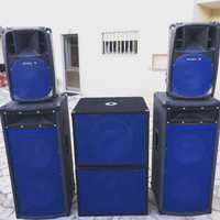 Sistema de Som PA 3800w RMS