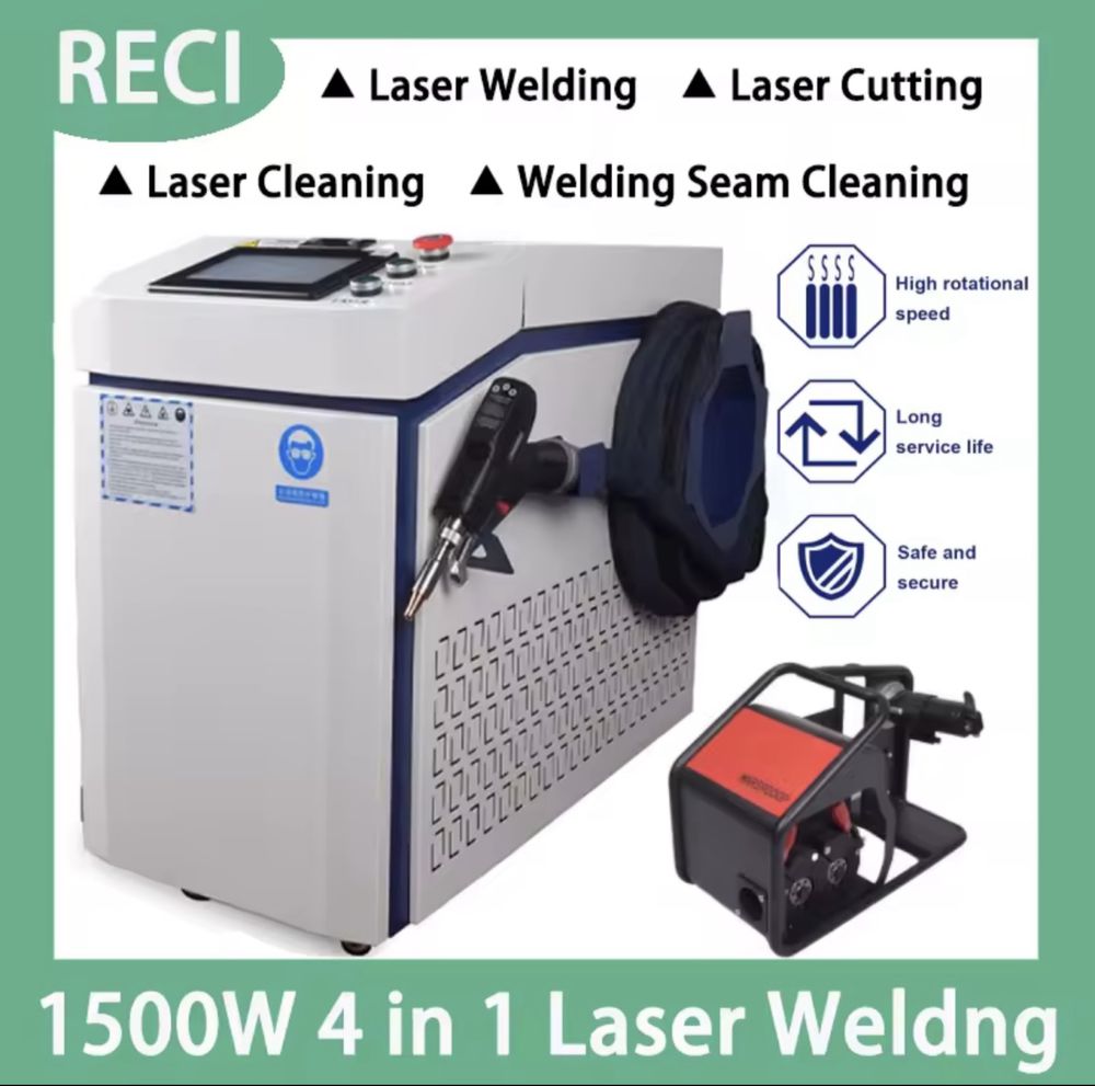 Spawarka laserowa Reci 1500W 220v 4 w 1