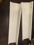 Mosslanda ikea półki na zdjęcia białe 55cm