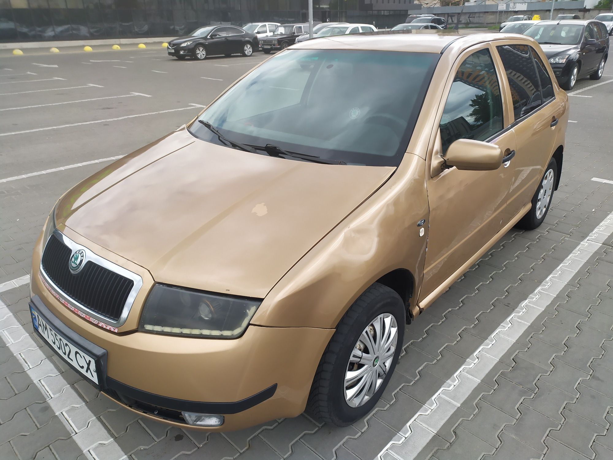 Skoda fabia 1.4 газ/бенз