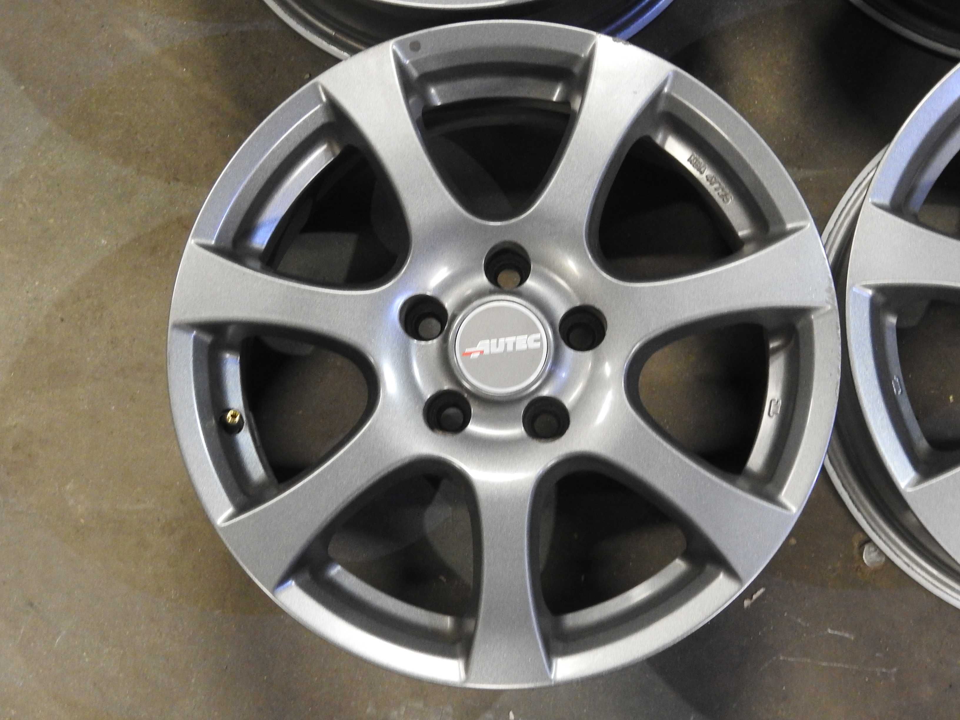 4xAlufelgi 16'' 5x110 7J ET 34 ALUTEC Germany Super Stan Kolor GRAFIT