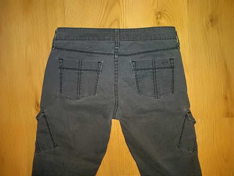 Spodnie cargo bojówki damskie w27 S szare Levi's Jeans