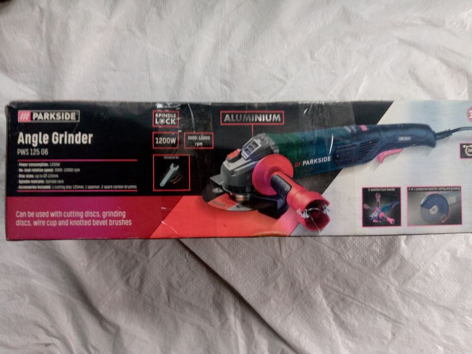 Болгарка PARKSIDE PWS 125 G6