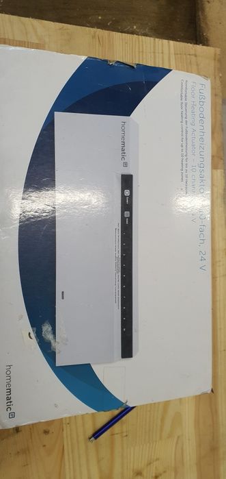Homematic IP Sterownik ogrzewania podłogowego HmIP-FAL24-C10 24 V 10-k