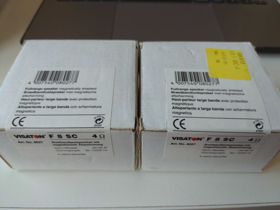 Pełnozakresowe głośniki Visaton