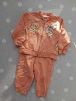 Komplet bluza + spodnie roz 80